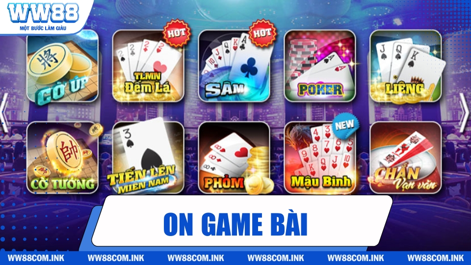 Giới thiệu sơ lược về cổng game bài trực tuyến Ongame